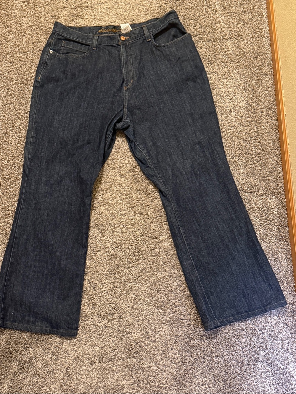 Eddie Bauer Dark Blue Bootcut Jeans